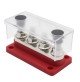4 Single Bus Bar -MAX 48V 300A- EL-HX3010-R- ELESL